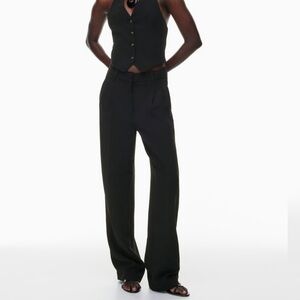 Black Aritzia effortless pants